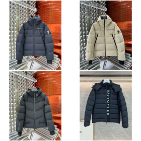 Moncler letter print short down jacket-4277