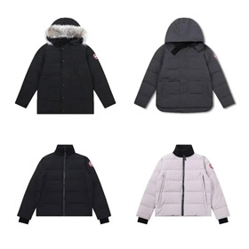 Canada Goose waterproof and windproof ultralight hooded jacket lightweight puffer down jacket-4292