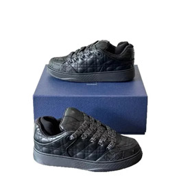ERL DIOR Leather Raglan Floral Embroidery Fashion Sneakers (4 styles)-2922  
